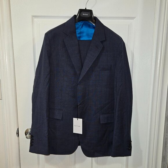 Paul Smith Italian Made 2 Button Single-Breasted Gents Pinstripe Suit - Picture 1 of 16